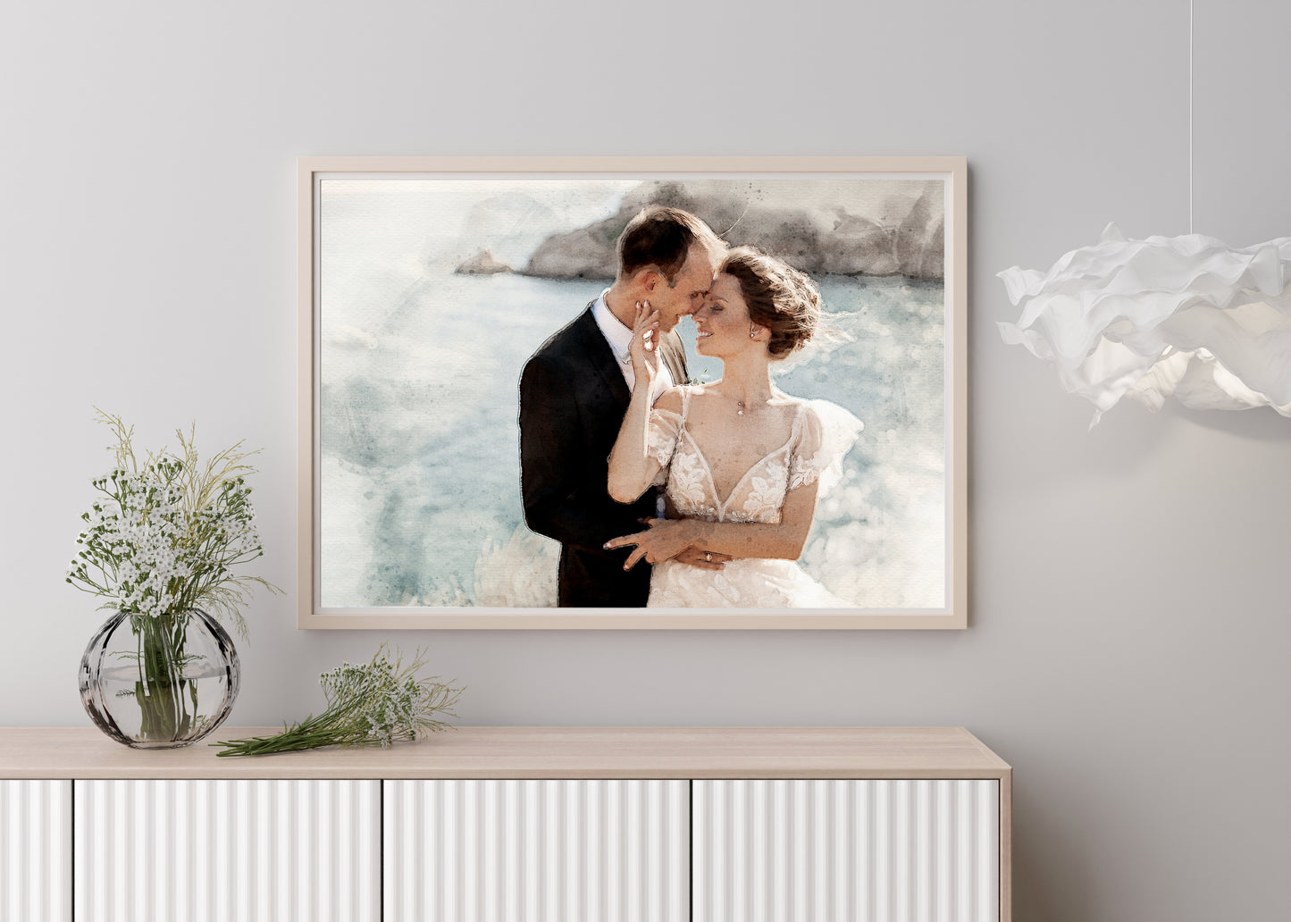 Aquarell-Druck High End