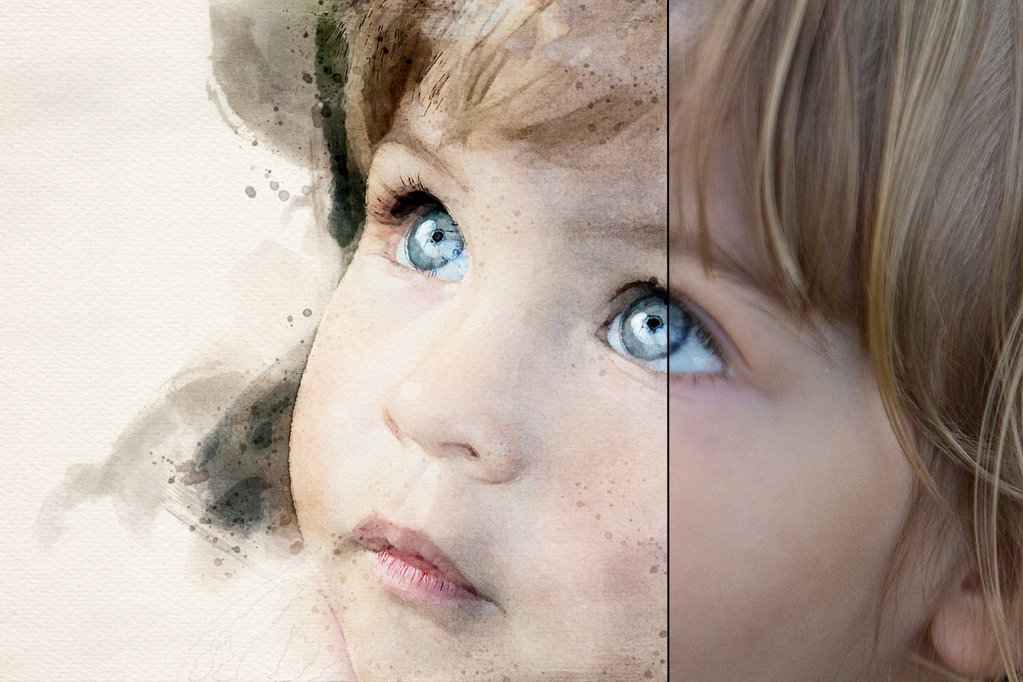 Aquarell-Druck High End