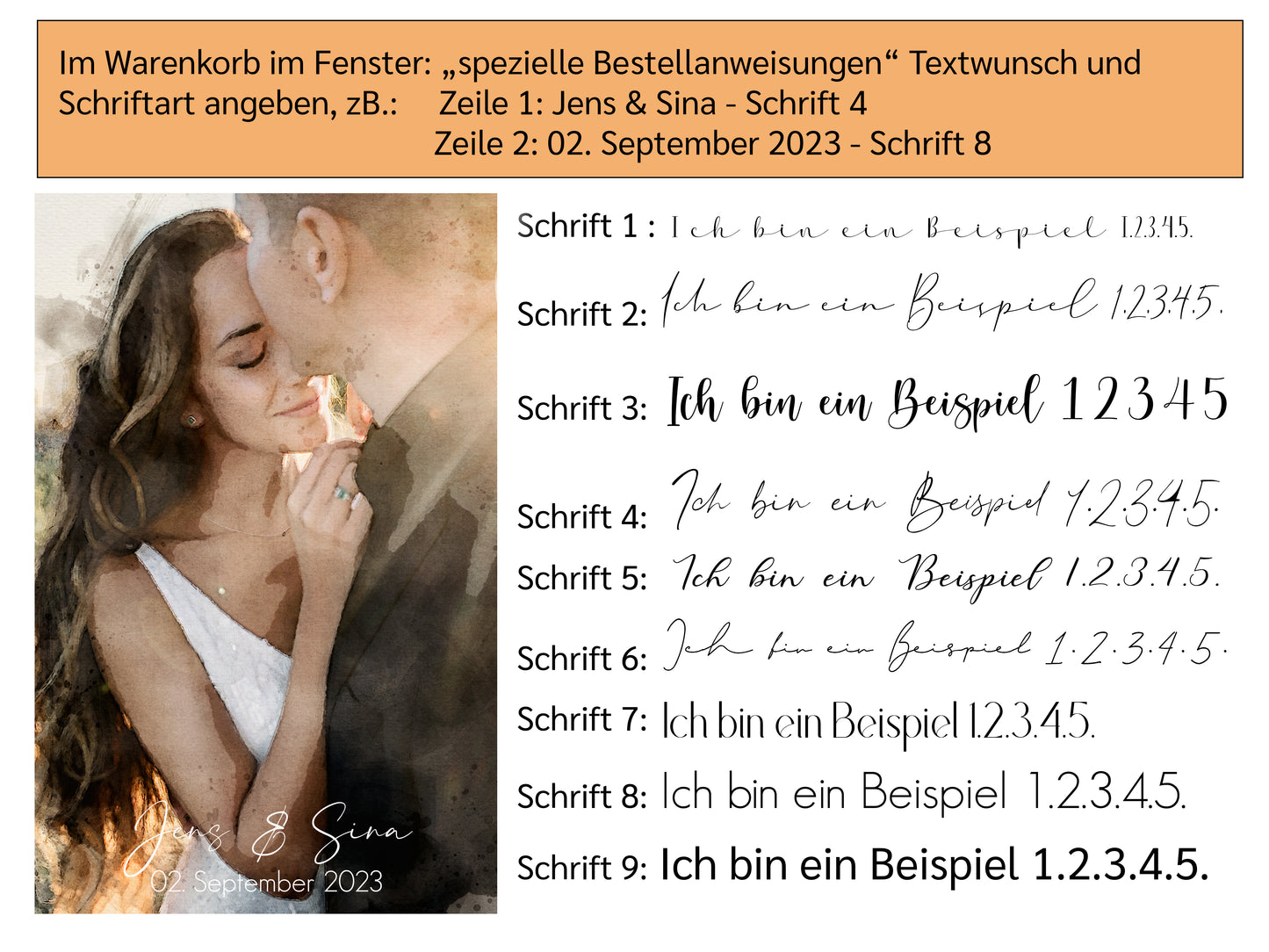 Aquarell-Druck High End